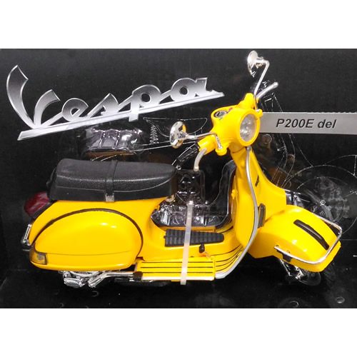 楽天市場 Vespa P0e Del Yellow 1 12 New Ray ヴェスパ 黄色 イエロー クラシック ダイキャスト ニューレイ ローマの休日 ベスパ バイク 鉄 スクーター ホールセール ｃ ｃフジミ