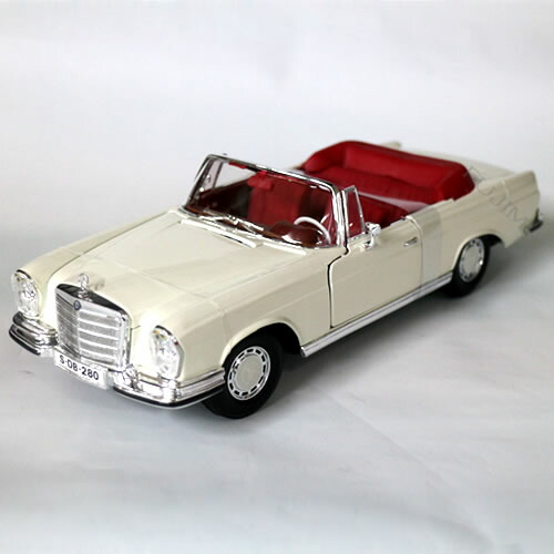 楽天市場 1967 Mercedes Benz 280se 1 18 Maisto メルセデス ベンツ ミニカー マイスト ダイキャストカー クラシック オープンカー ホールセール ｃ ｃフジミ