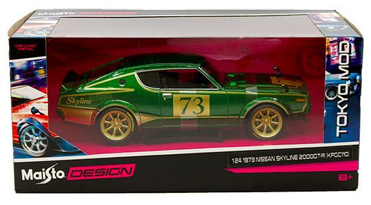 楽天市場】ミニカー 1/24 スカイライン ケンメリ GTR レーシング