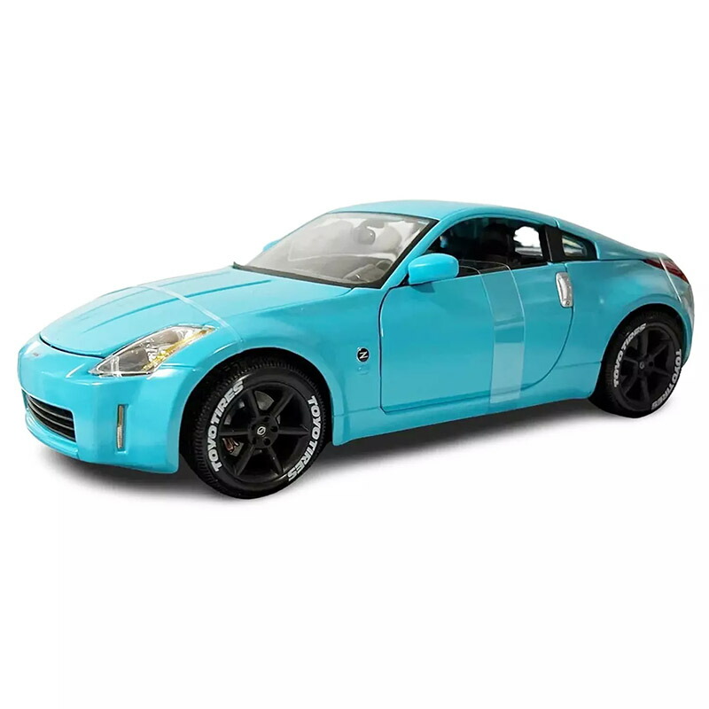 マイスト　日産 350Z マイスト ミニカー NISSAN 350Z SkyBlue 1/18 Maisto【全国送料