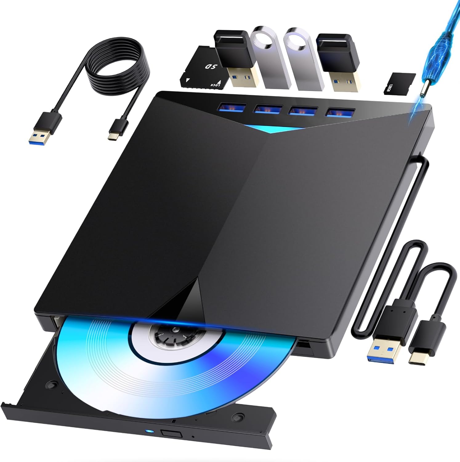 ヴィデオディスク運転 車載用 ヴィデオディスク 外後ばらい USB3.0  ブルーレイドライブ外後ばらい！さらにいち早く柔らかく薄く兼ね合い性！外後ばらいブルーレイドライブ USB-A/C相応う BD/ヴィデオディスク/CD 生まれ変わり・読み込み・書きとどめる相応う 携帯型  静音 高速道路 軽さ パウダーコンパクト 車内 快い音 嘱するの納める御徒面子