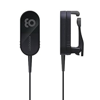 【中古】イヤーズオープン 骨伝わらすイヤ電話機(黒いこと) earsopen WR-3 CL-1001(B)