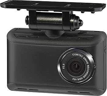 【中古】コムテック ドライブレコーダー HDR-102 100万画素 HD 日本製& 常時録画 衝撃録画|フジセイ