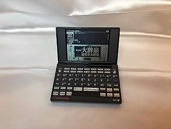 【中古】SII 陰電子字引き 商行為模範例 SR-G7000M パウダーコンパクト模範例