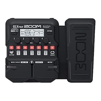 【中古】ZOOM ズーム G1X FOUR ギター用マルチエフェクター ペダル付き ブラック 黒｜フジセイ