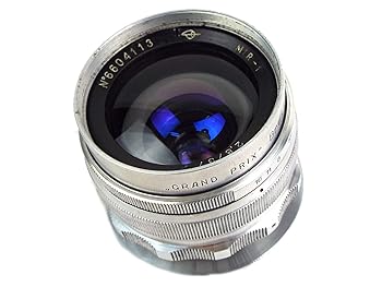 【中古】※当店KING-2一風変わった切り換える水晶体※ MIR-1 37粍/f2.8 すべり出し型しろがね色 NIKONマウント切り換える