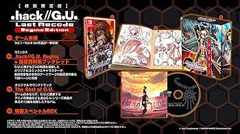 【中古】.hack//G.U. Last Recode Begins Edition(ドットハック ジーユー ラストリコード ビギンズエディション) -Switch画像