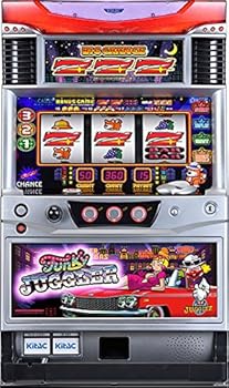 【中古】北電子 ファンキージャグラー 『2モード対応 コイン不要機付き（コインレス / コインプレイ）』 [パチスロ 実機 ][家庭用電源 音量調整 ドアキー