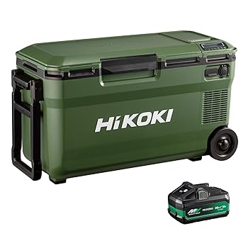 値下げ不可！新品　未使用　ハイコーキ　コードレス　冷蔵庫アグレッシブグリーン HiKOKI コードレス冷温庫 UL18DD(XMZ) [アグレッシブグリーン] 価格