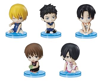 【中古】黒子のバスケ すわらせ隊2 黒バス アニメ フィギュア おもちゃ ガシャポン ガチャ バンダイ 全5種フルコンプセット