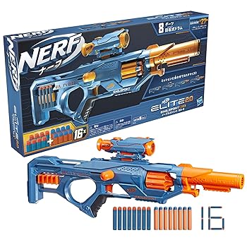 【未開封品】ナーフ エリート2.0 タービン CS-18 楽天市場】ナーフ エリート2.0 タービン CS-18 電動ブラスター