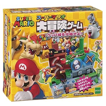 【中古】エポック社(EPOCH) スーパーマリオ 大冒険クッパ城を攻略せよ!