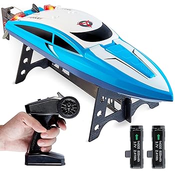 【中古】プールや湖のためのリモートコントロールボート - 子供や大人のためのH102リモートコントロールRCボート、男の子や女の子のための自己ライティン