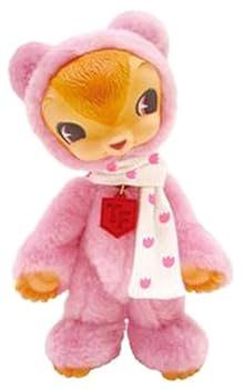 【中古】ToysField KUMA フルアクション ぬいぐるみ チューリップピンク