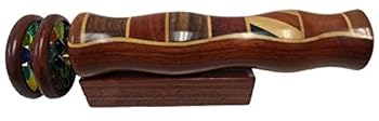 【中古】カレイドスコープ パダークウッド 5 1/2インチ バレル 象嵌チーク 黒檀 Jalneem ダブルジュエルホイール