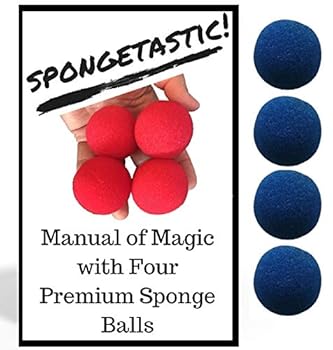 【中古】London Magic Works スポンジボールセット スポンジマニュアル付き 大小問わずどんな手にも最適