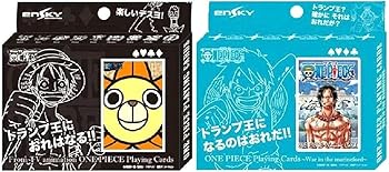 【中古】【トランプ ２種セット】From TV Animation トランプ ＋ トランプ マリンフォード編