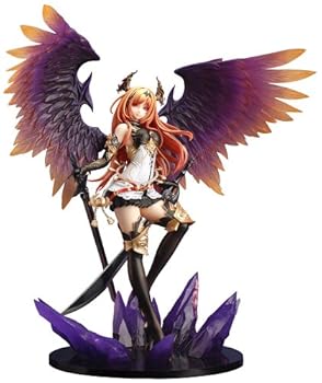 【中古】コトブキヤ 神撃のバハムート ダークエンジェル・オリヴィエ 1/8スケール PVC製 塗装済み完成品フィギュア画像