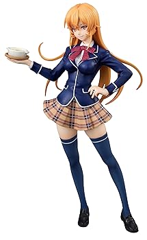 【中古】世界制服作戦 食戟のソーマ 薙切えりな 約16cm PVC製 塗装済み完成品フィギュア画像