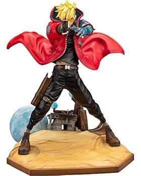 【中古】壽屋(KOTOBUKIYA) TRIGUN STAMPEDE ARTFX J ヴァッシュ・ザ・スタンピード TRIGUN STAMPEDE Ver. 1/8スケール PVC製 塗装済み完成品 フィギュア画像