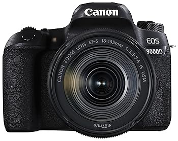【中古】Canon デジタル一眼二眼レフ写真機 EOS 9000D 水晶体一揃いの道具 EF-S18-135粍 F3.5-5.6 IS USM 嘱する EOS9000D-18135ISUSMLK