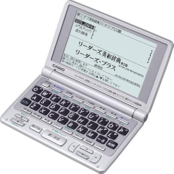 【中古】CASIO EX-word XD-F9000 (13コンテンツ, ロングマン今日このごろ亜米利加英語字引き, リーダーズ英和字引き, 天賦の才英和大字引き, 広辞苑等内蔵)