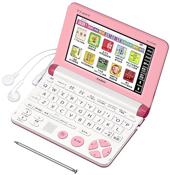 【中古】カシオ 陰電子字引き エクスワード 小学生青写真 XD-SK2800VP ビビットピンク