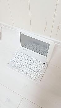 【中古】カシオ 陰電子字引き EX-Word 白いこと XD-Y4900WE