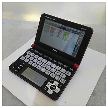 【中古】カシオ casio EX-word XD-U6100DR 赤いこと