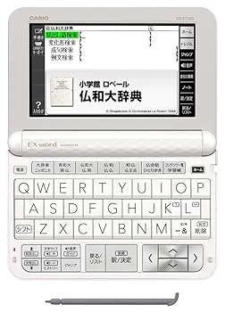 【中古】カシオ 陰電子字引き エクスワード フランス語青写真 XD-Z7200 100コンテンツ