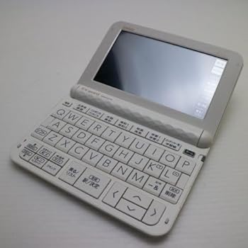 【中古】カシオ エクスワード XD-Zつづき物 陰電子字引き 高校生青写真 209コンテンツ寄せあつめる 白いこと XD-Z4800WE