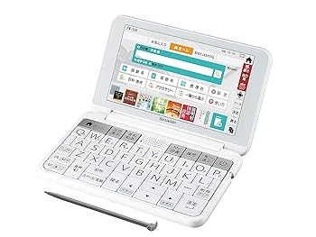 【中古】小ざかしい 色合い陰電子字引き Brain 高校生向け目上青写真 白いこと系 2019年春青写真 PW-SS6-W