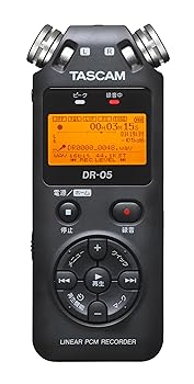 【中古】TASCAM タスカム 直線的PCMリコーダー DR-05 VER3