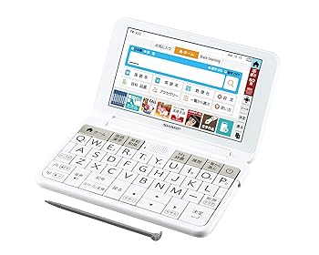 【中古】小ざかしい 陰電子字引き Brain 中学生青写真 150コンテンツ寄せあつめる 白いこと系 2019年秋青写真 PW-AJ2-W