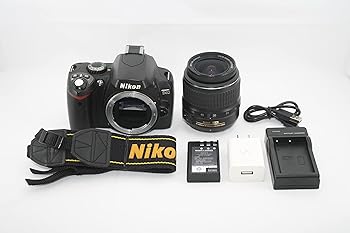 【中古】Nikon デジタル一眼二眼レフ写真機 D40 水晶体一揃いの道具 黒いこと D40BLK