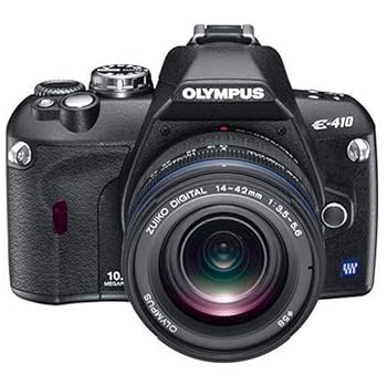 【中古】OLYMPUS デジタル一眼二眼レフ写真機 E-410 水晶体一揃いの道具 ED14-42粍 F3.5-5.6 付