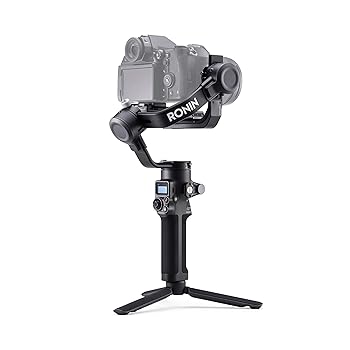 【中古】DJI RSC 2 コンボ、一眼レフカメラ向け3軸ジンバルスタビライザー、折りたたみ設計、最大積載量3 kg、Canon/Sony/Panasonic/Nikon/Fujifilm製カ