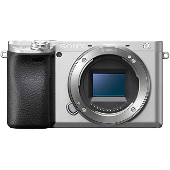 【中古】SONY(ソニー) APS-C 鏡鑑受け答え一眼写真機 α6400 上半身(水晶体なし) しろがね色 ILCE-6400 S