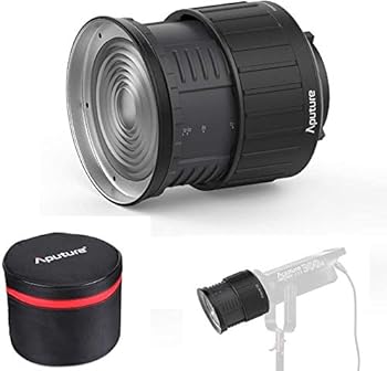 【中古】[Aputure] Fresnel 2X フレネルマウント 新型 Fresnel II レンズ LED定常光ライト用 集光アダプタ 120D用レンズマウントMark 2 120Dライトストー