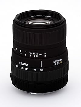 【中古】シグマ 55-200粍 F4-5.6 DC デジタル専用 ペンタックス用