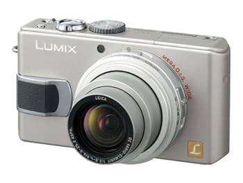 【中古】パナソニック デジタル写真機 LUMIX LX2 しろがね色 DMC-LX2-S