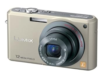 【中古】パナソニック デジタル写真機 LUMIX (ルミックス) FX100 ゴールド DMC-FX100-N