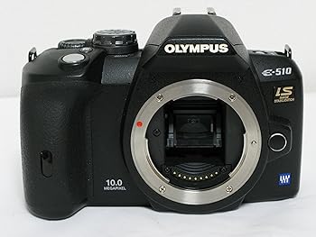 【中古】OLYMPUS デジタル一眼二眼レフ写真機 E-510 水晶体一揃いの道具