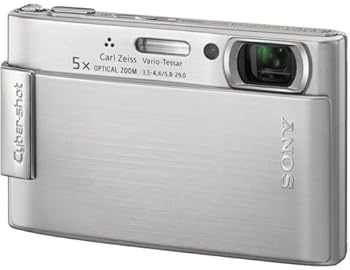 【中古】SONY デジタル写真機 Cyber-Shot(サイバーショット) T200 しろがね色 DSC-T200-S