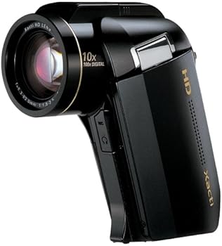 【中古】SANYO 高品位テレビ相応う デジタルムービーカメラ Xacti (ザクティ) 黒いこと DMX-固定ディスク1010(K)