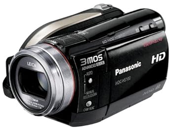 【中古】パナソニック デジタルハイビジョンビデオカメラ 黒いこと HDC-HS100-K