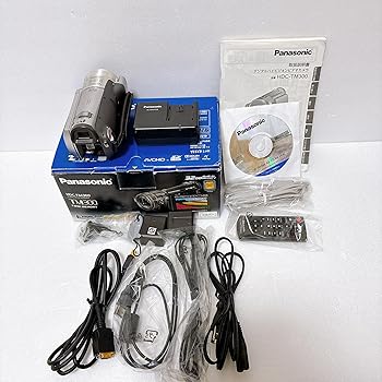 【中古】パナソニック デジタルハイビジョンビデオカメラ しろがね色 HDC-TM300-S