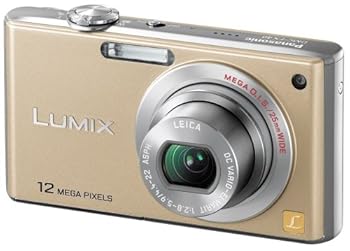 【中古】パナソニック デジタル写真機 LUMIX (ルミックス) FX40 グロスゴールド DMC-FX40-N