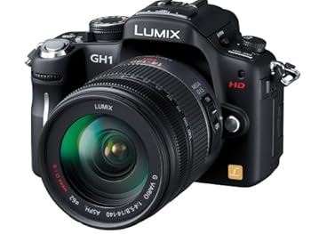 【中古】パナソニック デジタル一眼写真機 LUMIX GH1 水晶体一揃いの道具 コンフォートブラック DMC-GH1K-K