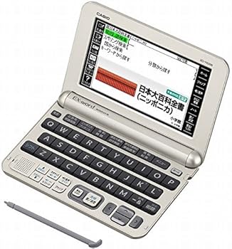 【中古】CASIO(カシオ) エクスワード XD-JTY6030GD 三鞭酒ゴールド(生きて行く・商行為模範例)